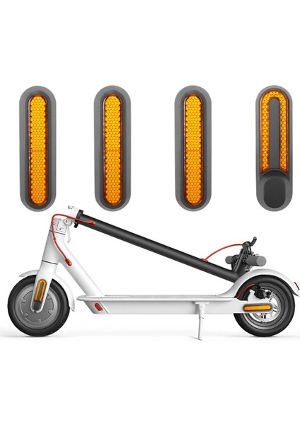 Xiaomi M365 PRO-PRO 2-Essential-1S-Mİ3 Elektrikli Scooter Vida Kapagı Reflektörlü Orjinal Tam Set