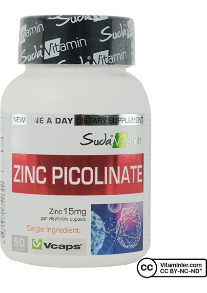 Zinc Picolinate 90 Kapsül