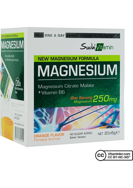 Magnesium 20 Saşe