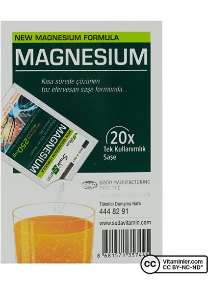 Magnesium 20 Saşe modelleri