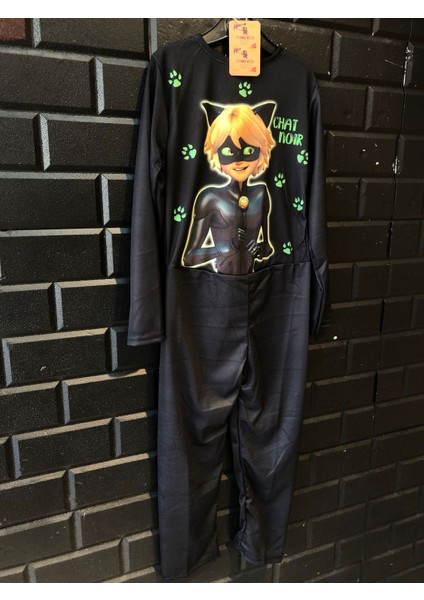 Süper Kahraman Kostümü Kara Kedi Kostüm Evi