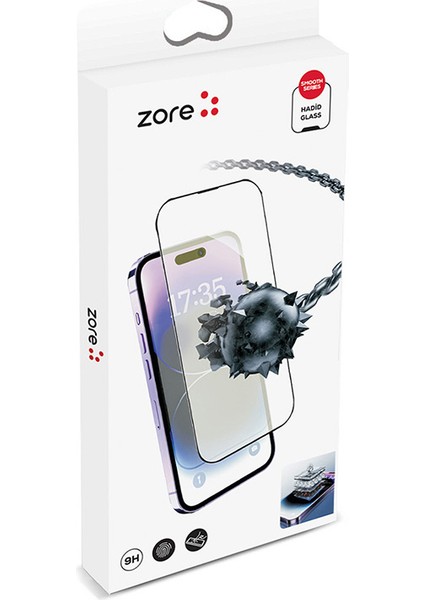 Cep Case Apple  iPhone x Ekran Koruyucu Automatic Hizalama Aparatlı 9h Sağlamlık Tempered Glass