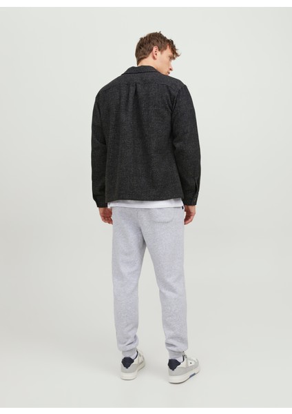 Jack & Jones Regular Fit Gri Erkek Eşofman Altı 12249274_JPSTGORDON Jjbradley Sweat