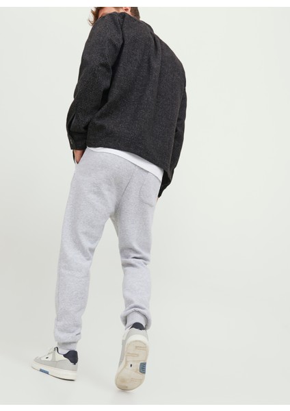 Jack & Jones Regular Fit Gri Erkek Eşofman Altı 12249274_JPSTGORDON Jjbradley Sweat