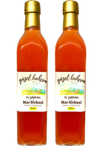 Nar Sirkesi 500 ml 2'li Paket