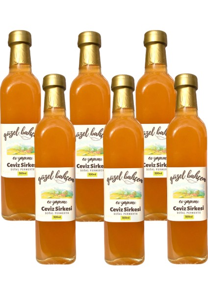 Ceviz Sirkesi 500 ml 6lı Paket