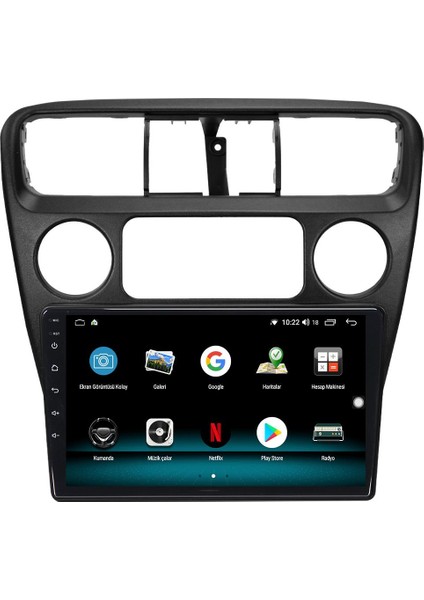 Honda Accord Android 10 Multimedya Carplay 2gb Ram + 32GB HDD Navigasyon Ekran