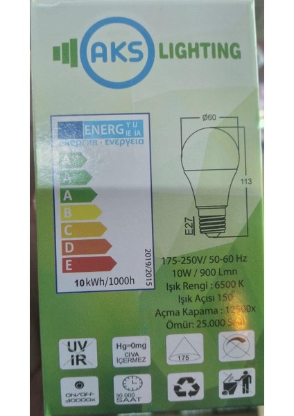 10W LED Ampul