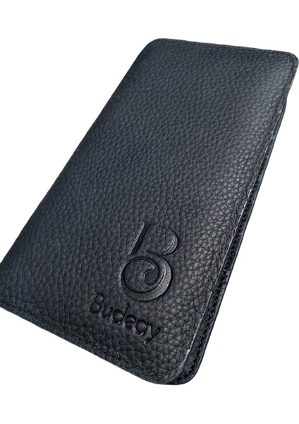 Business Hakiki Deri Telefon Bölmeli Siyah Cüzdan indirimleri