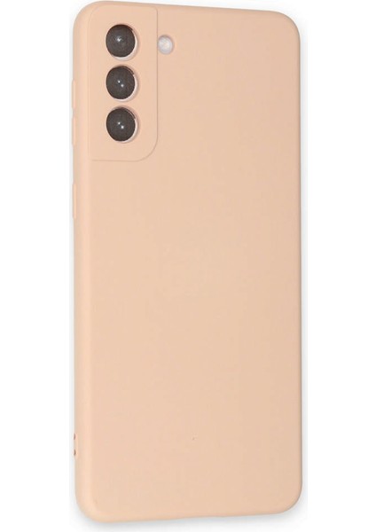 Samsung Galaxy S21 Plus Kılıf Nano Içi Kadife Silikon - Pudra fiyatları