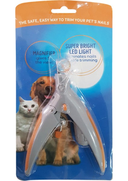 Kedi - Köpek Tırnak Makası LED Lambalı