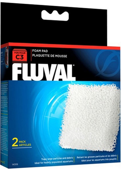 Fluval C3 Filtre Süngeri 2 Li