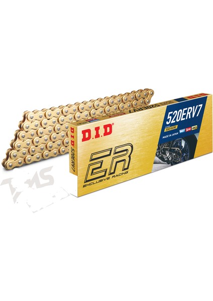 D.ı.d 520 Erv7 X-Ringli Performans Zinciri Gold 120 Bakla