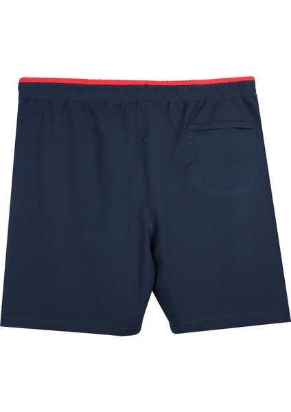 Erkek Büyük Beden Likralı Penye Şort Dekons Lacivert fiyatları