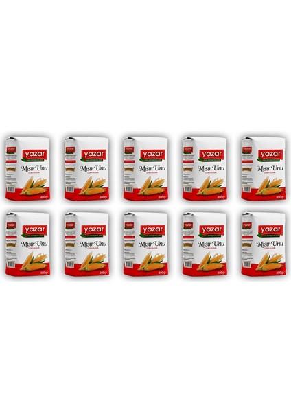 Mısır Unu 400 gr x 10 Paket (Glutensiz) fiyatları