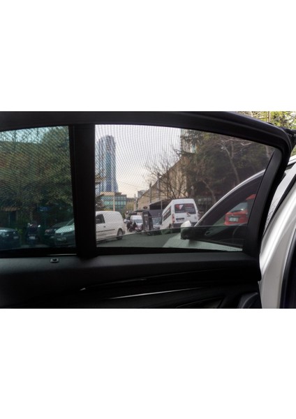 Geçme Yan Cam File Perde Universal 1 Adet