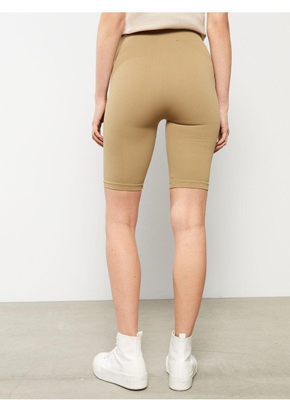 Maternity Beli Lastikli Düz Hamile Biker Tayt indirimleri