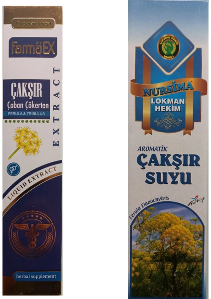 My Farmaex  Çakşır & Çoban Çökerten Ekstrat + Çakşır Suyu Avantajlı Paket