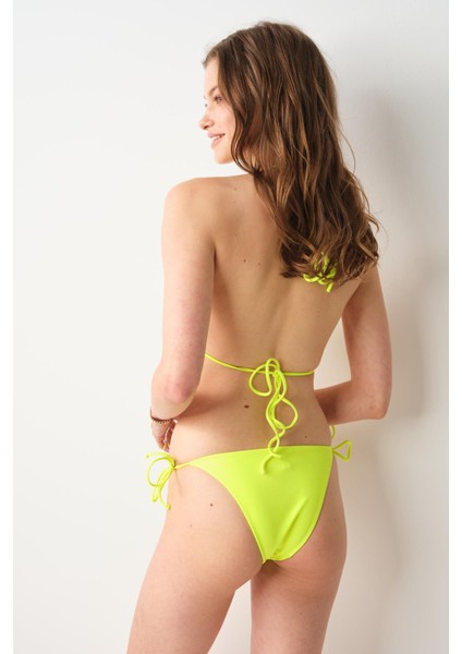 Aqua Üçgen Bikini Tek Üst Neon Sarı 239105 fiyatları