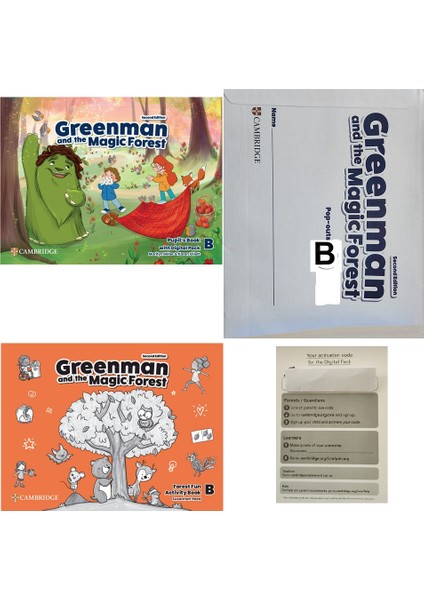 Greenman and The Magic Forest Level B Pupil's Book + Activity Book With Digital Pack (2nd)