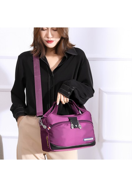 Kanvas Çanta Bayanlar Büyük Kapasiteli Omuz Messenger Sırt Çantası (Yurt Dışından) fırsatları