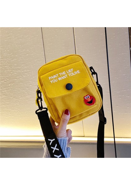 Kore Versiyonu Ins Kanvas Postacı Çantası Kadın Çantası (Yurt Dışından) fiyatları