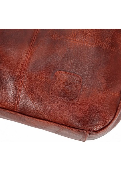 Yumuşak Deri Çanta Büyük Kapasiteli Basit Omuz Çantası (Yurt Dışından) indirimleri