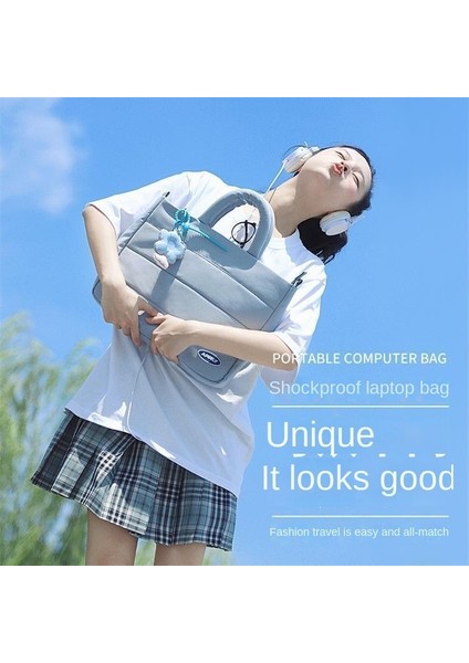 Laptop Çantası Net Kırmızı Büyük Kapasiteli Öğrenci Eğlence Bayan Çantası Taşınabilir Sevimli Askılı Tote Çanta Çıkıyor (Yurt Dışından) fiyatları