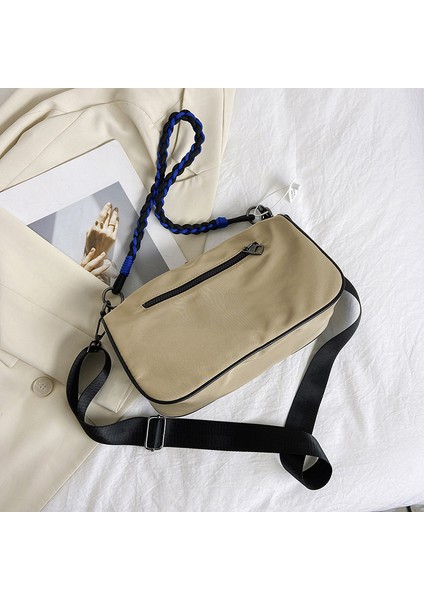 Batı Tarzı Net Kırmızı Omuz Çantası Basit Günlük Messenger Çanta (Yurt Dışından) fırsatları