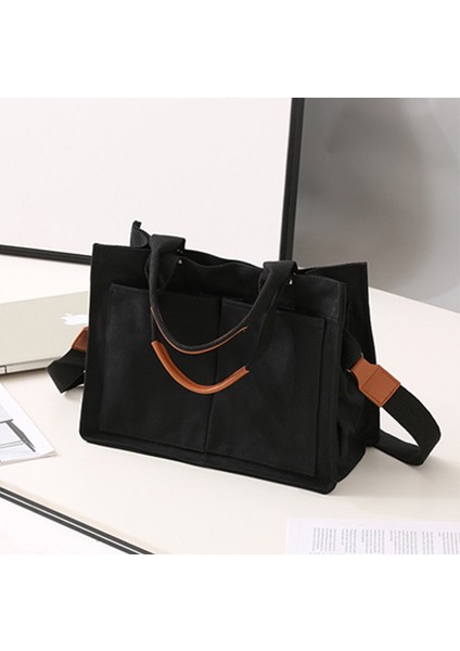 Kanvas Öğrenci Messenger Kanvas Çanta (Yurt Dışından)