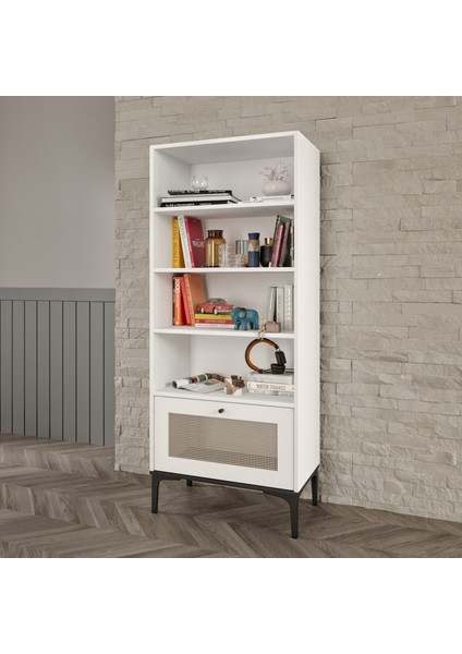 Trio White KİTAPLIK(%100MDF) fiyatları