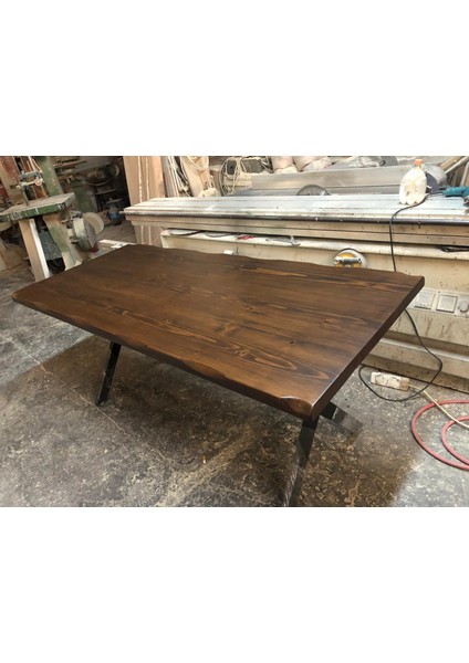 Doğal Kütük Masa 75X180.CM