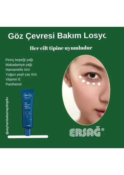 Mk Ersağ Göz Çevresi Bakım Lasyonu modelleri