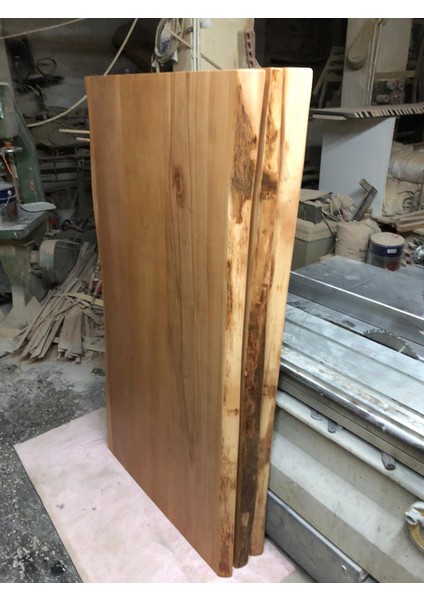 Naturel Kütük Masa Üstü Tablası 90X180.CM