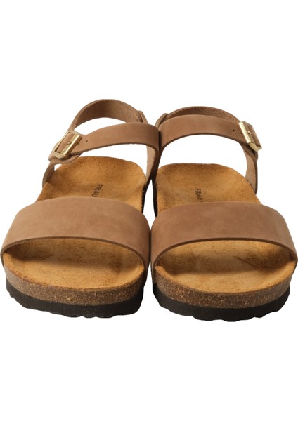 Kadın Sandalet 58H3 Frau Nabuk-V Leather Sabbia modelleri