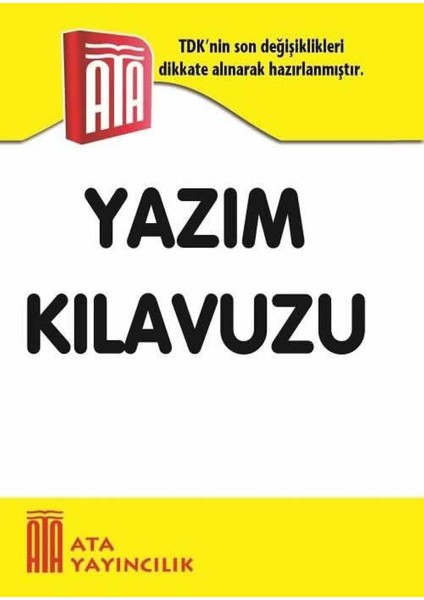 Yazım Kılavuzu