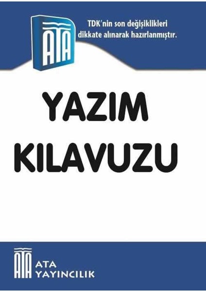 Yazım Kılavuzu