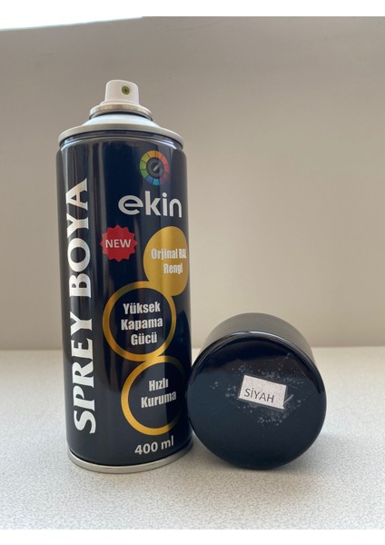 400 ml Siyah Sprey Boya