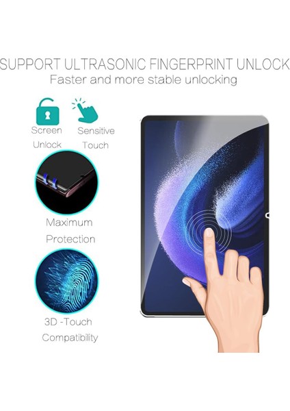 Xiaomi Pad 6/6pro 11 Inç Uyumlu 9h Nano Ekran Koruyucu Temperli Cam Filmi