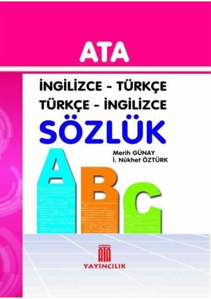 Ingilizce - Türkçe, Türkçe - Ingilizce Sözlük