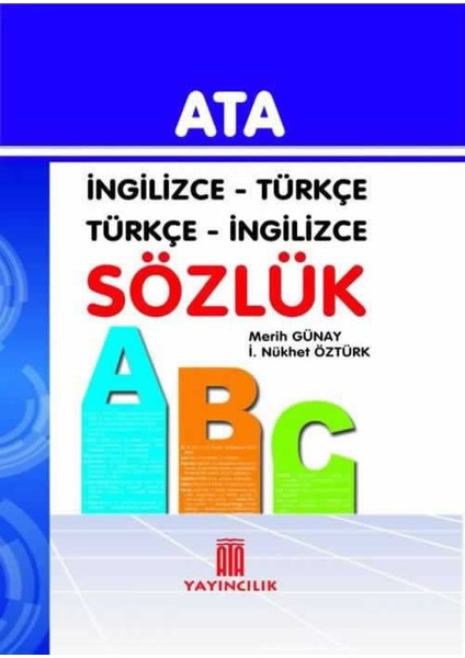 Ingilizce - Türkçe, Türkçe - Ingilizce Sözlük fiyatları