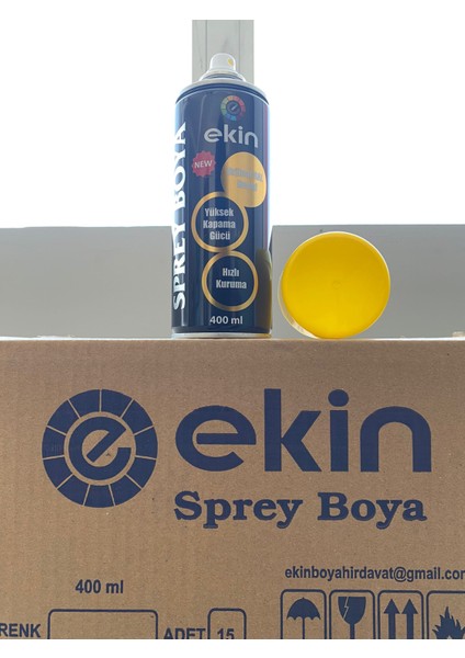 400 ml Sarı 15'li Koli Sprey Boya