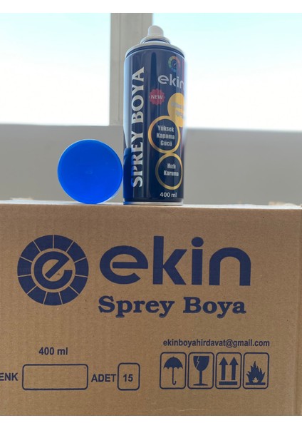 400 ml Mavi 15'li Koli Sprey Boya