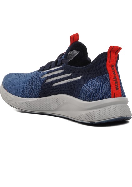 Ravello Lacivert-Buz-Kırmızı Fileli Hafif Spor Ayakkabı fırsatları