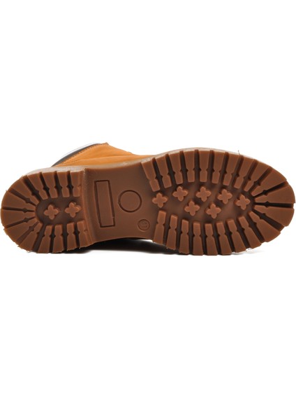 240202 Tarçın Nubuk Deri Bağcıklı Erkek Bot indirimleri