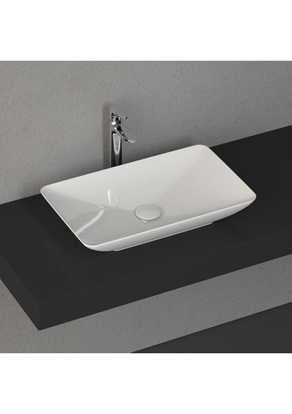 İsvea Sistema Y Clear Tezgah Üstü Lavabo 60 cm 10SY50060