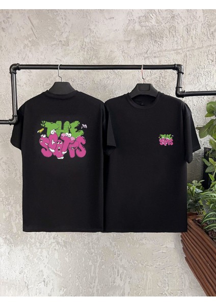 Erkek Baskılı Oversize Bol Kalıp Tshirt