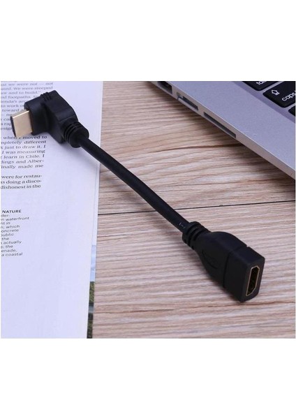 HDMI Dişi Erkek Uzatma 90 Derece Dirsek Çevirici Dönüştürücü Kablosu modelleri