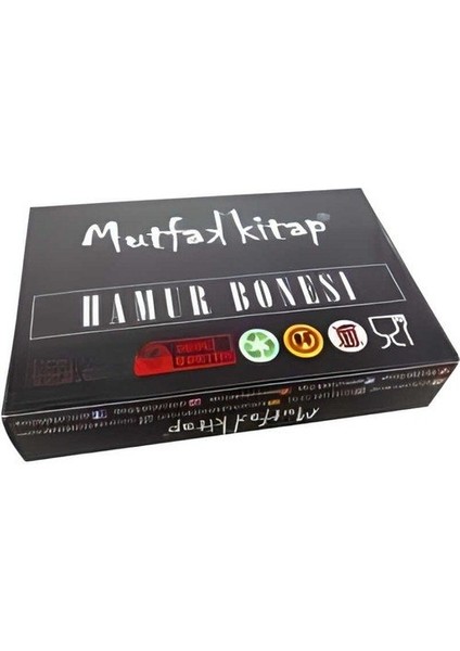 Mutfak Kitap Hamur Bonesi  100 ; Lü - 18 Inç   - (2-Paket)