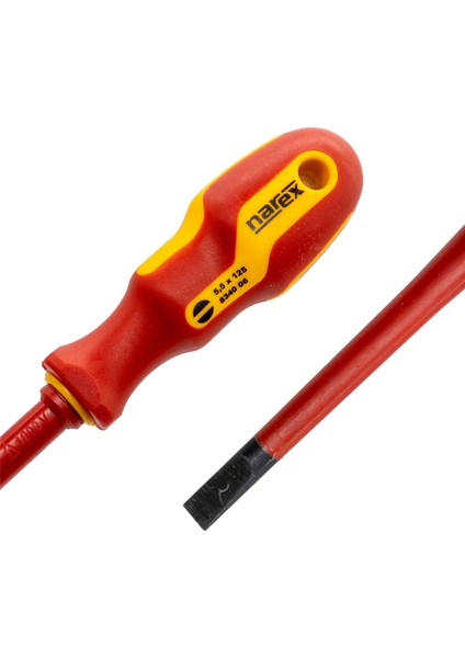 834006 Slim Serisi Elektrikçi Izoleli Düz Tornavida 5.5X125 mm fiyatları